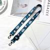 Oblique Span Mobile Phone Lanyard Adjustable Cartoon Silicone Change Bag Lanyard Card Sleeve Record Label Lanyard Lanyard