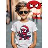 Merry Christmas Disney Marvel Spiderman Boy Tshirts for Kids Superhero  Cosplay and Masks T Shirts Baby T-Shirt Children Tops