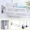 Foldable toilet handle, accessible toilet armrest, wall armrest, bathroom bracket, auxiliary toilet fixed handle safety frame