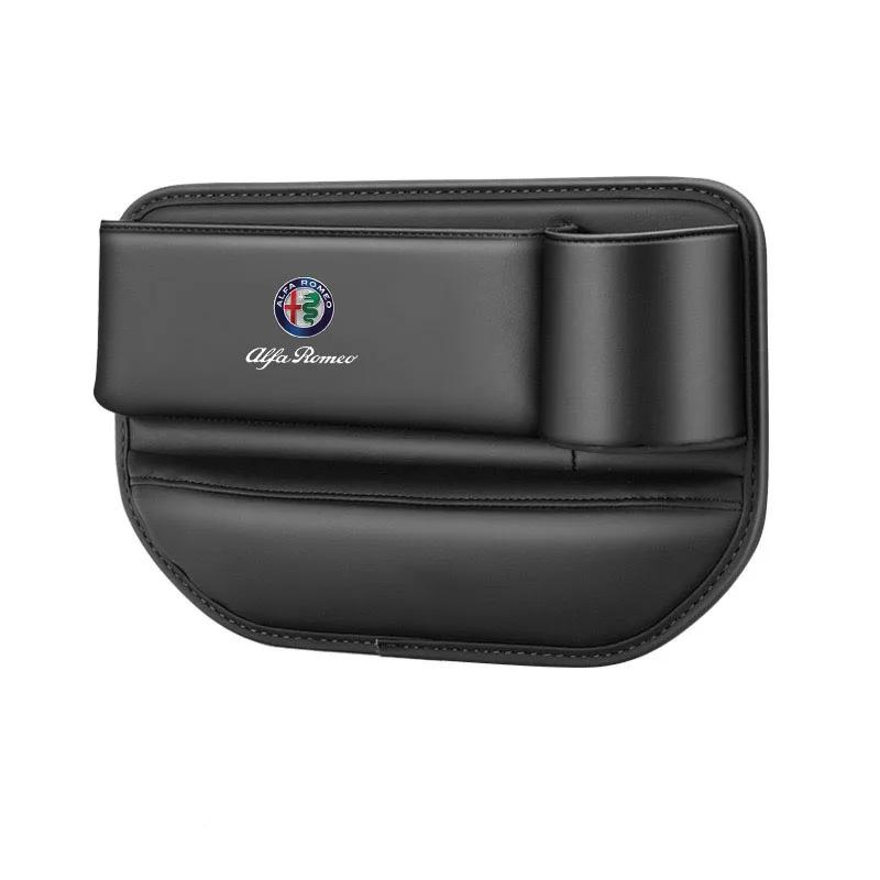 

Car Stickers For Alfa Romeo For Alfa Romeo Giulia Giulietta 159 147 156 Stelvio Car Seat Gap Storage Box Cup Holder Auto Accesso чёрный