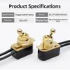 Metal Housing Rocker Switch Phenolic Base Metal Base