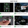 Green Reflective Waterproof Stickers Cool for Motorcycle, Motorcycle Helmet, Skateboard, Car and Dirt Bike Motorcycle Decal