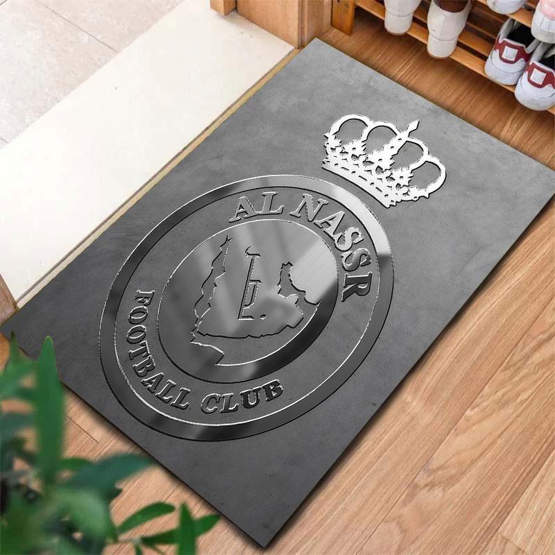 Al-Nassr FC Carpet Rug for Living Room Bedroom Home Sofa Decoration,Kids play Non-slip Floor Mat
