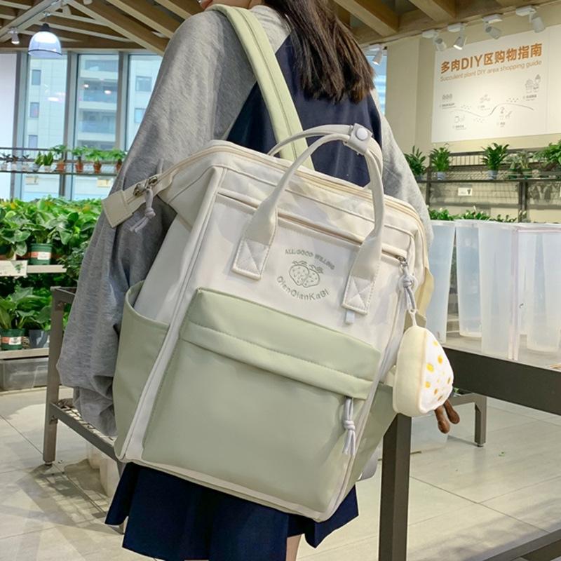Schoolbag Handbag Female primary school students, grades 3 to 6 High-capacity junior high school students High school students Backpack