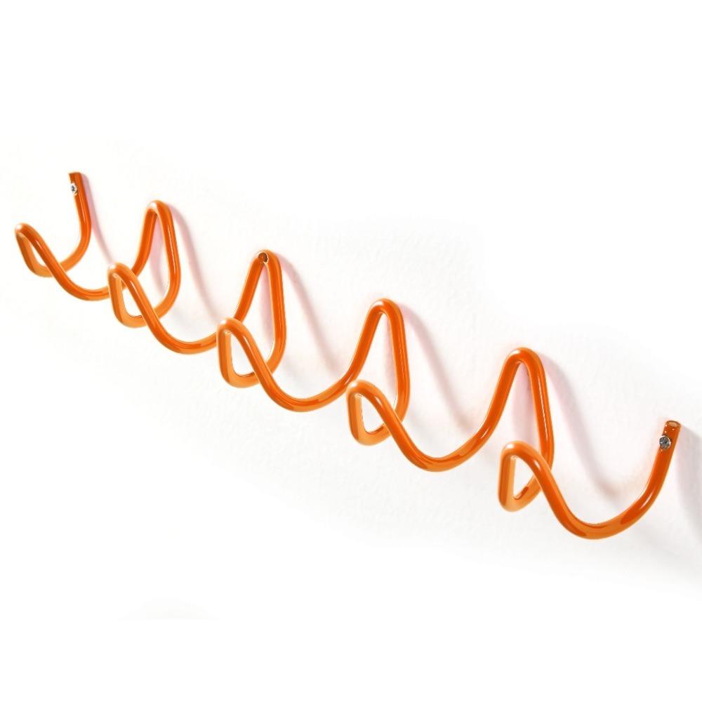 Vlnové Tvarované Věšáky na Oblečení Kovový Věšák Kreativní Polička na Oblečení Domov