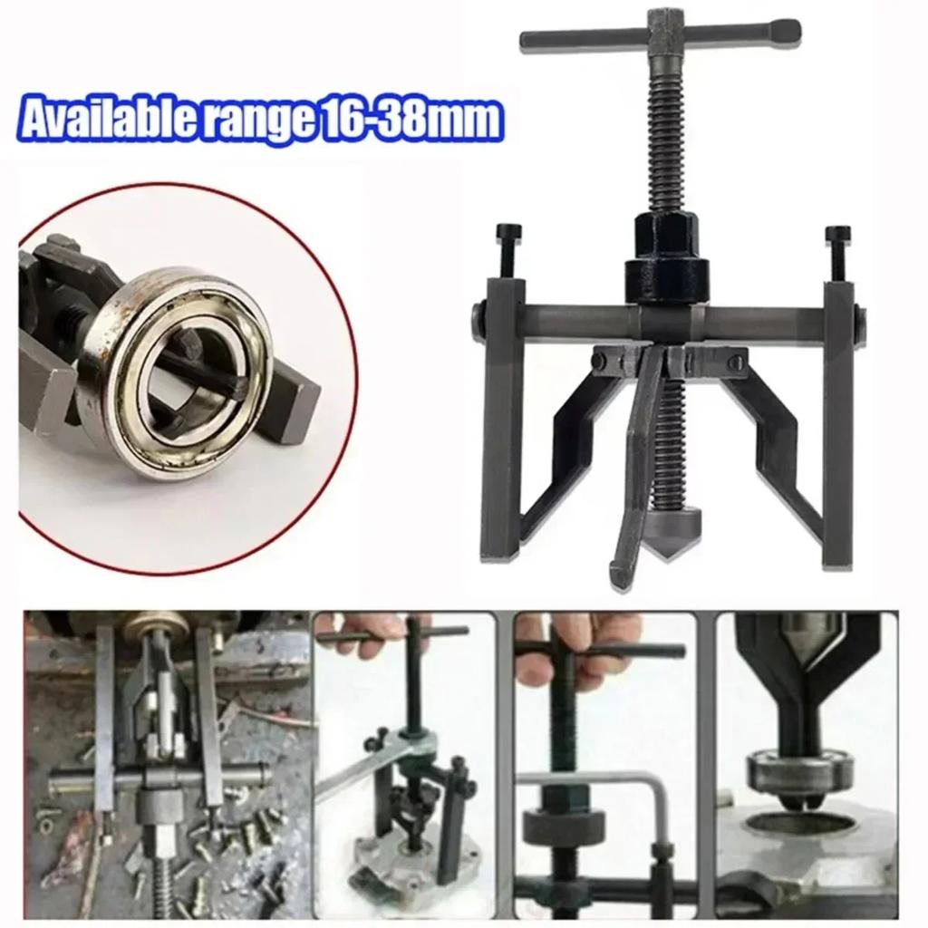 Bearing Puller Tool Three-claw Puller Car Repair Tool Labor-saving Car Separation Extractor Inner Bearing Puller Gear for Car