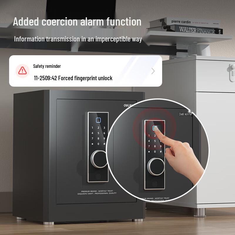 Deli H600 Smart WiFi Fingerprint Password Security Safe