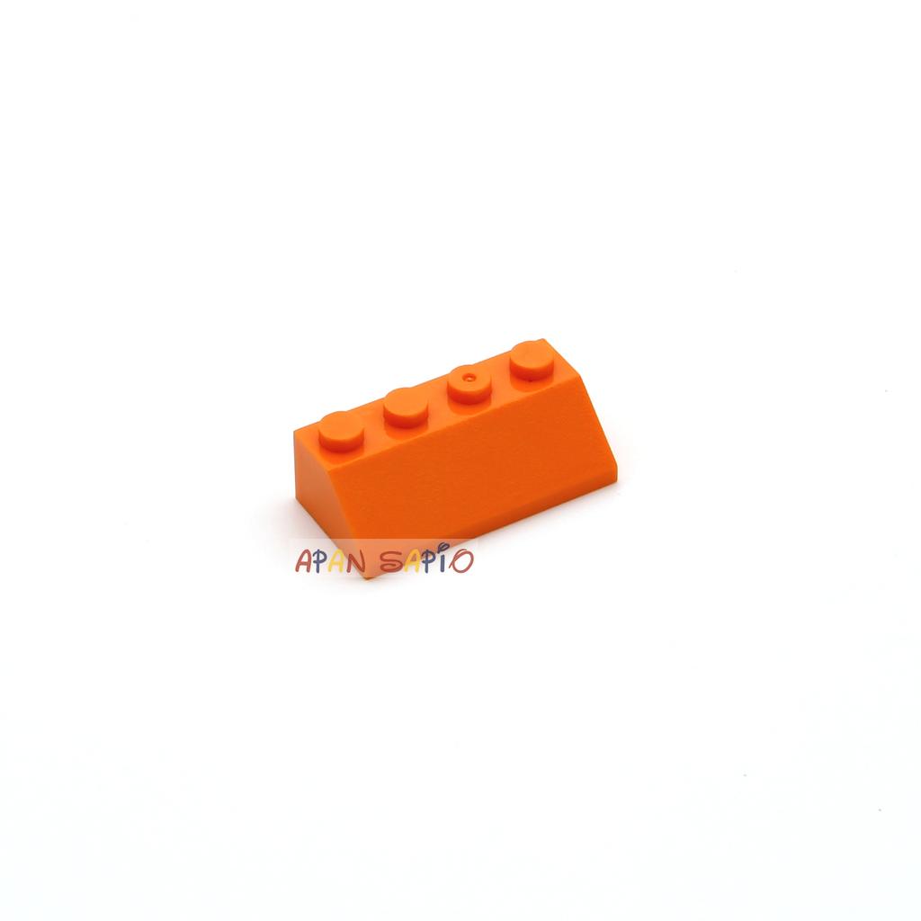 40pcs DIY Building Blocks Slope 2x4 Thick Figure Bricks Educational Creative Compatible With 3037 Toys for Children Size