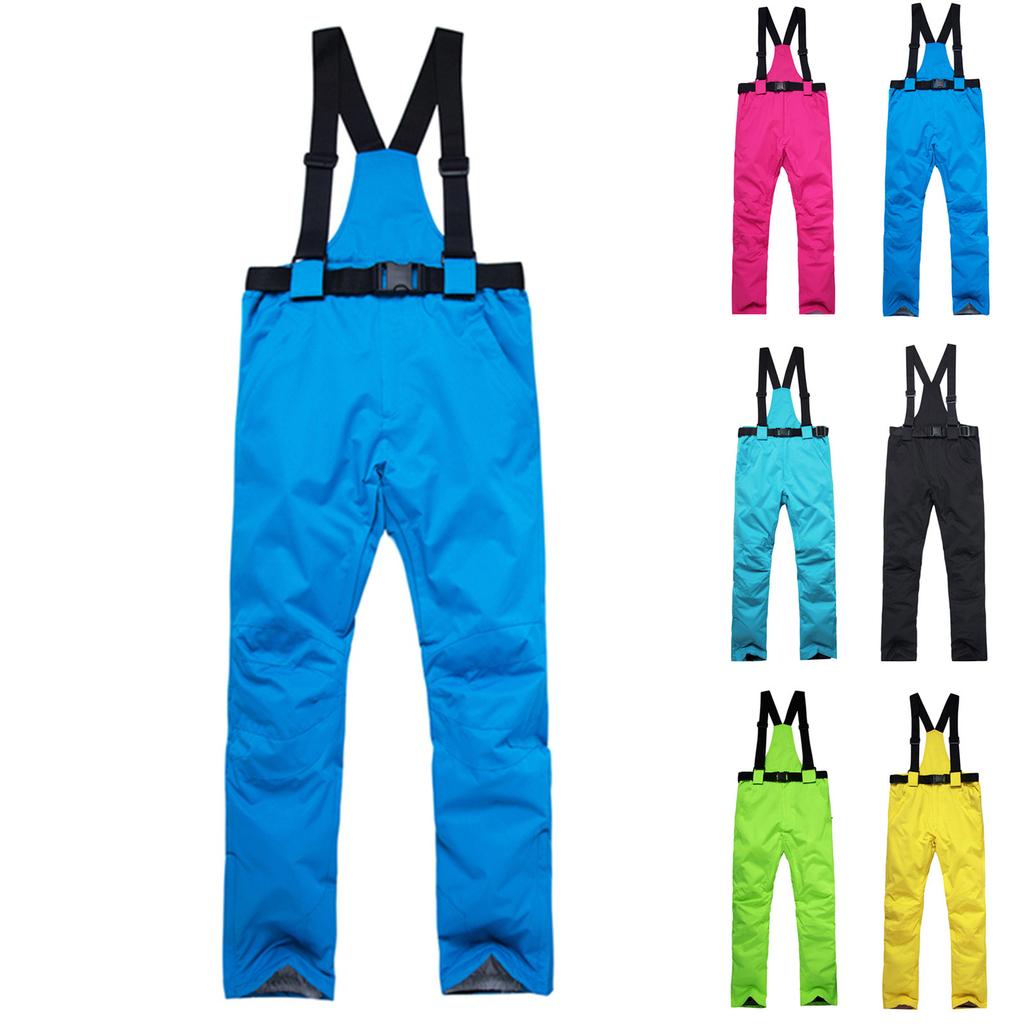 Ladies Veneer Double Board Windproof, Waterproof And Warmth Thickened Ski Pants