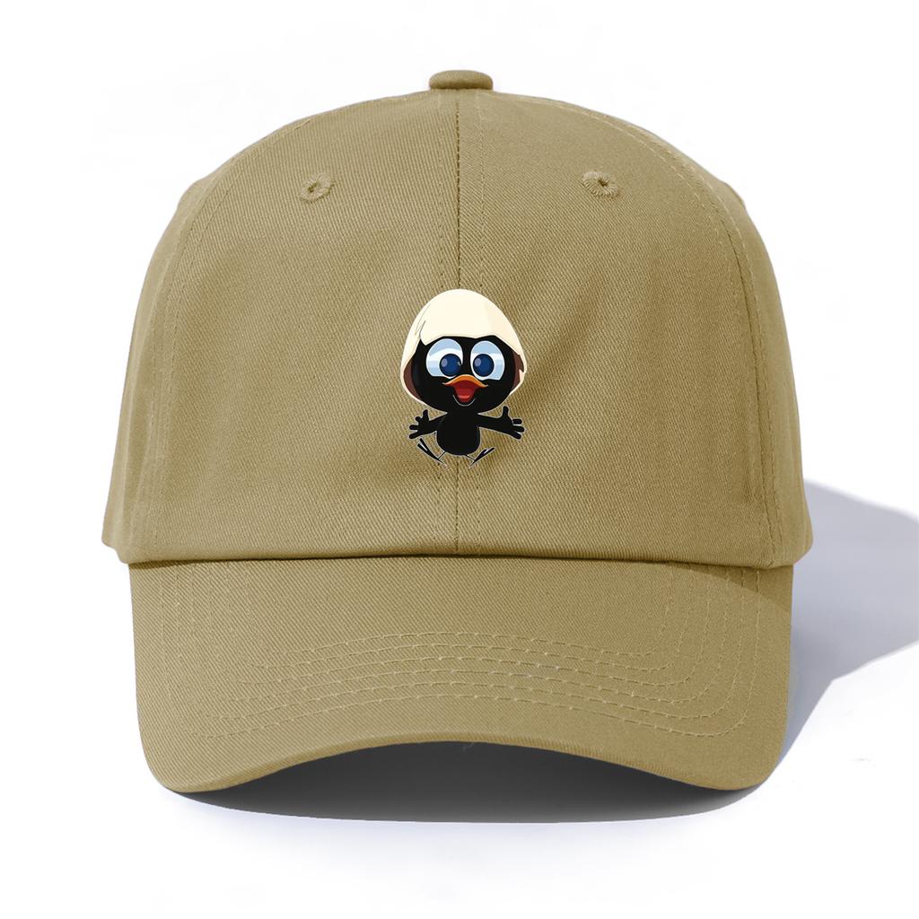 1pc DUCK Print  Baseball Cap for Adults,  Minimalist Retro Style Casual Soft Adjustable Dad Hat, Perfect As Gift