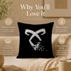 TV S-ShadowhuntersS Cushion Cover Double-Sided Printed Pillow Cover Hypoallergenic Dust-Mite Proof