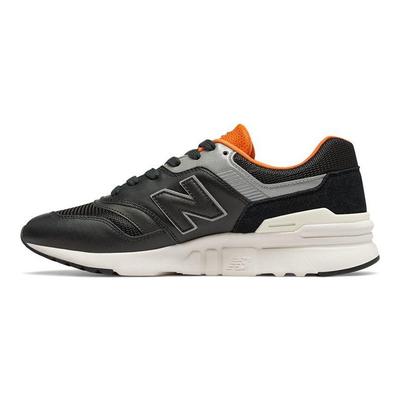 997H Bequeme Vielseitige Weite D Low Top Lifestyle Freizeitschuhe Unisex Sneaker Schwarz Orange CM997HGB