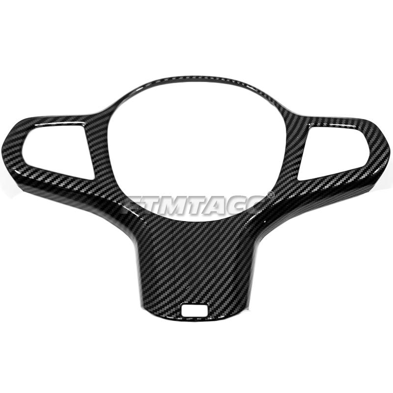 

Для BMW X5 G05 2022 внутренняя рамка рулевого колеса автомобиля из углеродного волокна для внутренней крышки M Performance Carbon Fibre Style