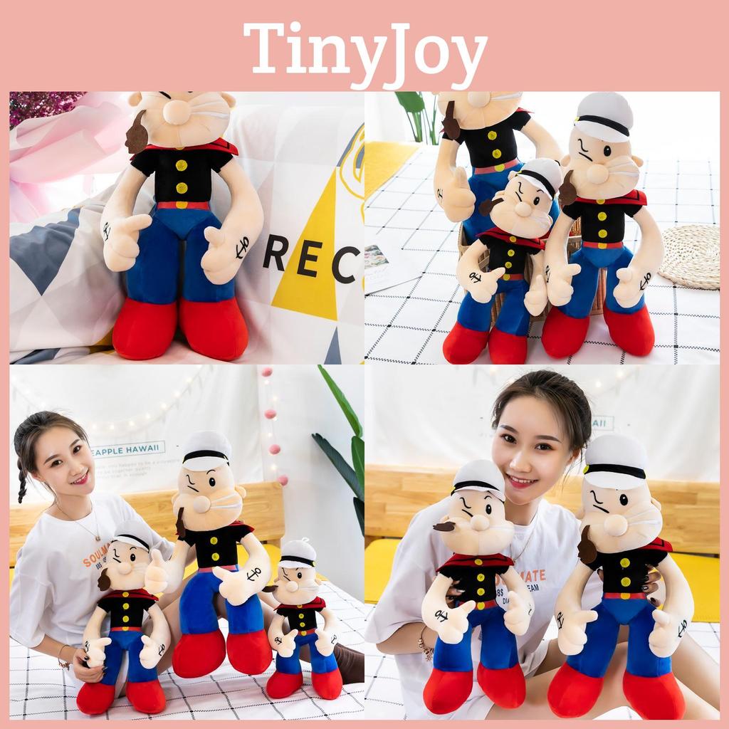 Popeye Sailor The Plush Toy Cute Cartoon Funny Boy Children Holiday Gift Doll