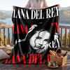 Warme Flanelldecke, Lana Del Rey Leichte Gemütliche Decke für Bett Sofa und Täglichen Gebrauch