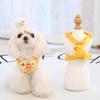 Adjustable Buckle Cartoon Duck Dog Harness Vest Style Cartoon Dog Leash Dog Traction Rope  Bichon