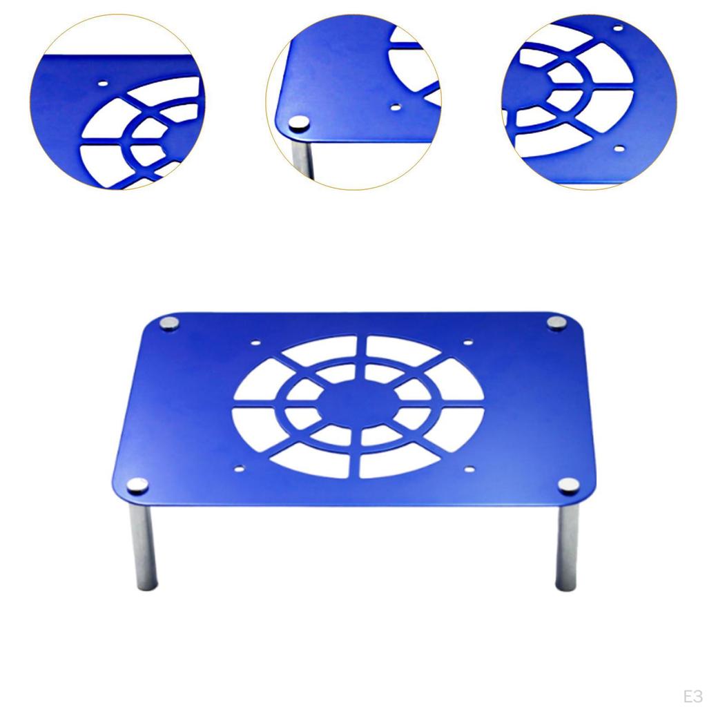 Routers Cooling Base Box Bracket Multifunction Silent TV Holder Stand for Living