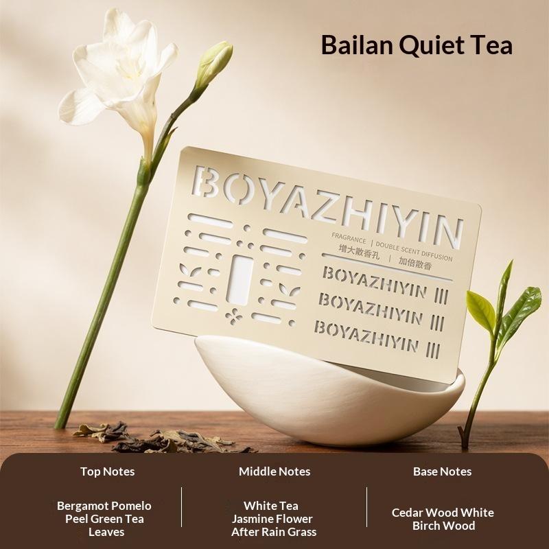 Hidden Car Solid Air Freshener Long Lasting Gardenia Cologne Scent Portable Fragrance for Auto Drawer Closet Bedroom