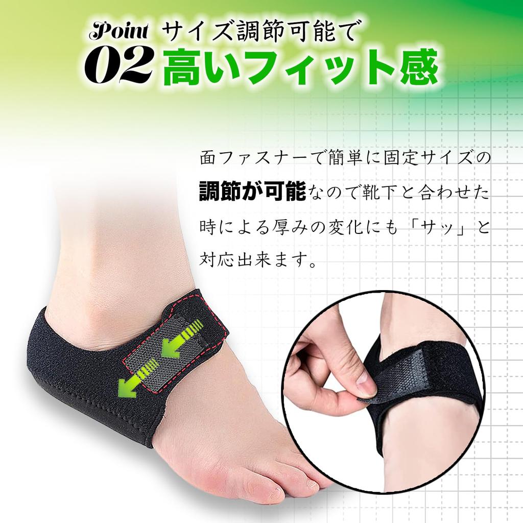 Recommended by Judo Heel Arch Support for Standing Therapists Support, Thin, Shock-Absorbing, Cushioned, Work, Breathable, Unisex, 2-Pack (Small