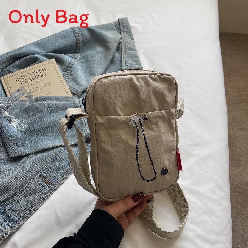 Mini Crossbody Bag For Women With Nylon Material And Zipper Closure For Daily Use