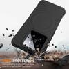 For Xiaomi 14 Case Compatible with MagSafe Ripple Texture Liquid Silicone Protective Cover with Strap