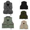 Women Men Fishing Vest With Breathable Mesh, Vest With Pockets Adjustable Size Trout Fishing Vest, Small Fishing Vest For Outdoor Fishing Hiking