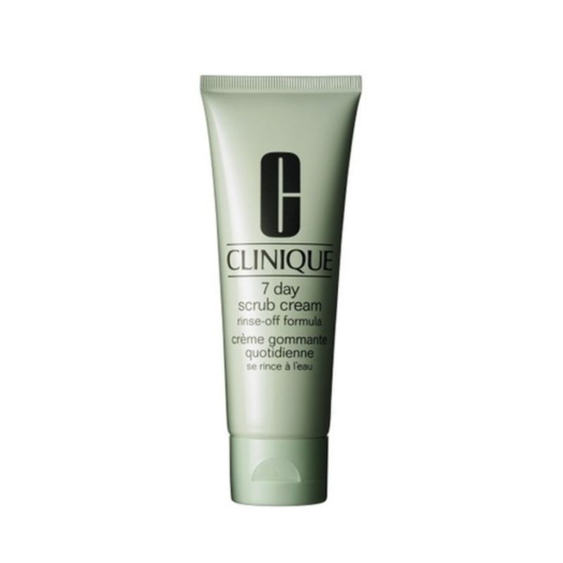 CLINIQUE 7 Day Scrub Cream Rinse-Off Formula (Scrub) 100ml FREE