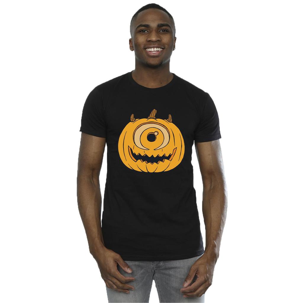 Monsters Inc Mens Pumpkin Cotton Halloween T-Shirt