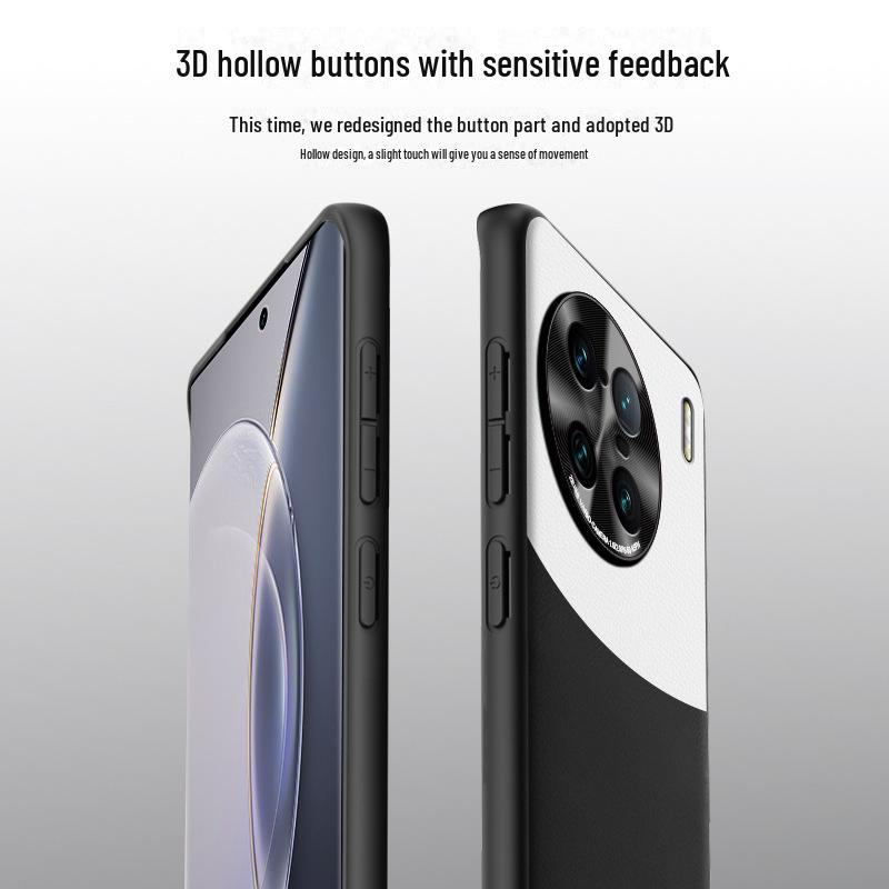 Husă protectoare din piele lichidă Vivo X90 Pro+ - Design anti-cădere, dintr-o singură bucată, pentru protecție supremă a telefonului.