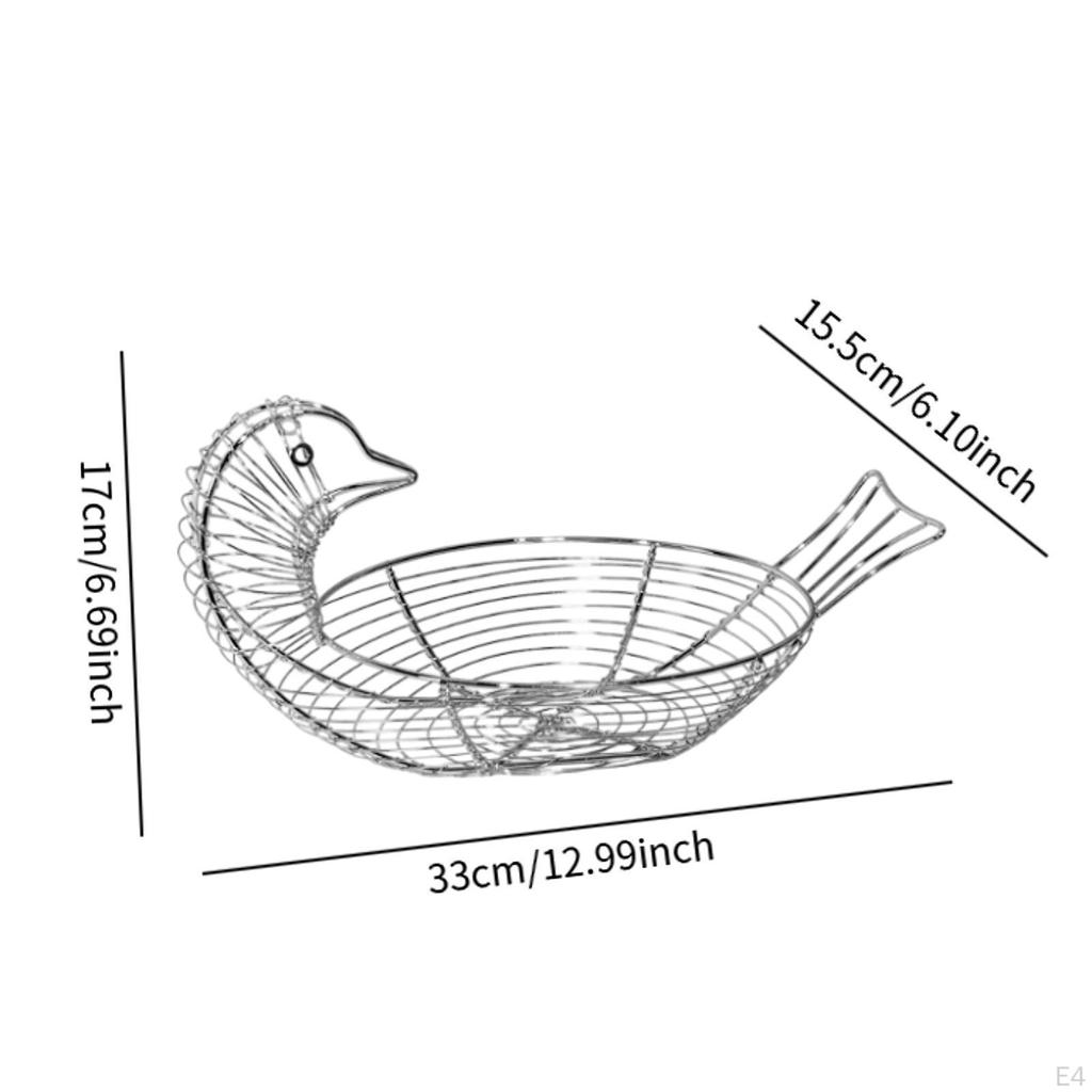 Chicken Design Egg Holder Storage Basket for Fruits And Vegetables