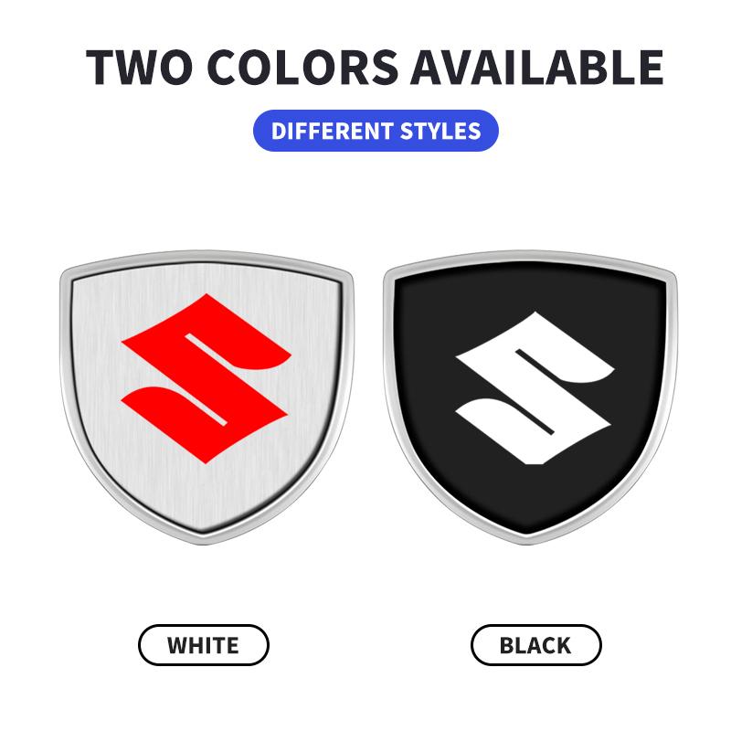 3D Metal Car Body Fender Emblem Shield Stickers Decor Auto Accessories For Suzuki Celerio