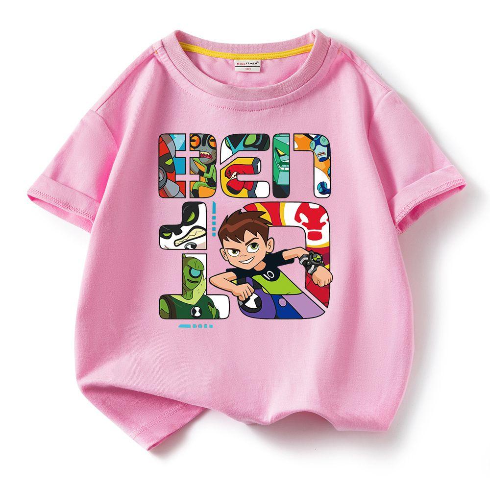 Ben10 Cartoon Print Pure Cotton Kids T-Shirt