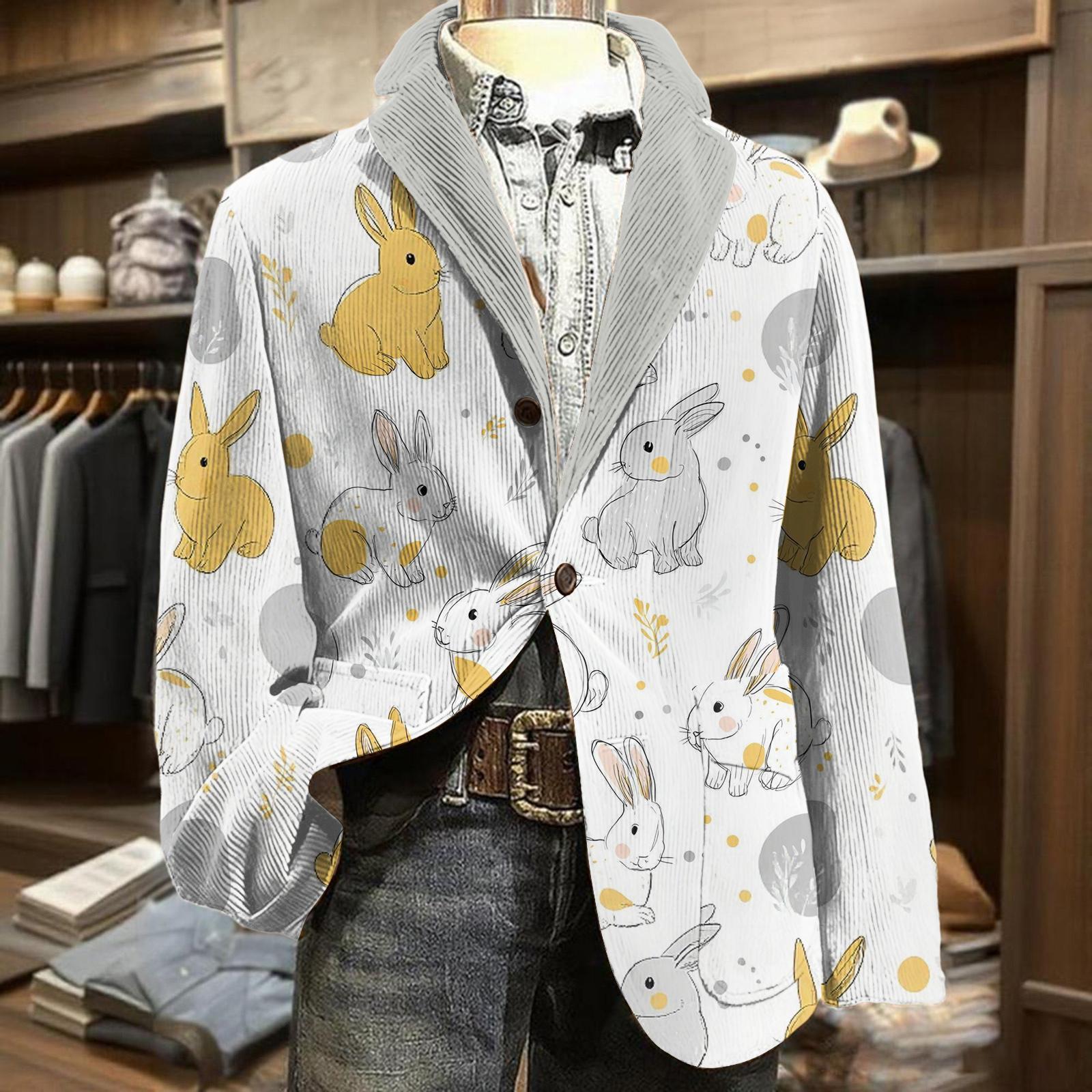 

Чоловіча куртка Карнавал з вельвету в стилі Business Casual XXL білий