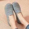 Old Beijing Cloth Shoes Women's Mesh Shoes Spring Breathable Flat Bottom Lightweight One Pedal Hollow Mesh Shoes Elderly Mother Shoes