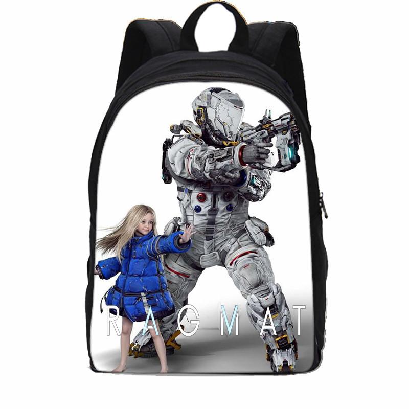 Pragmata Hugh Diana Printed Laptop Bag Ergonomic Comfort Shoulder Straps Daily Work Business Backpack