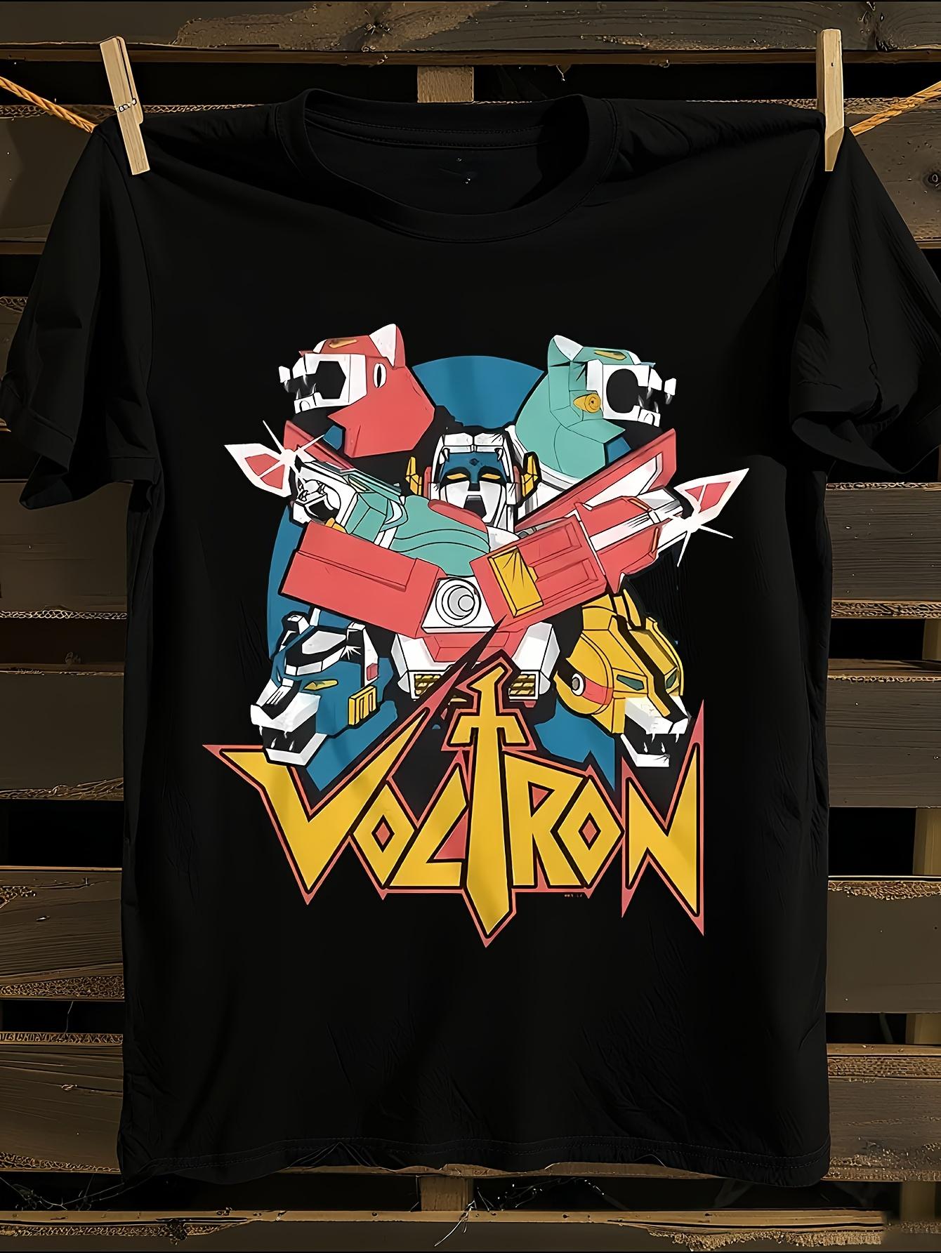 Voltron Retro TV Show Graphic Tshirt XXL