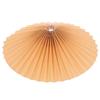 Pleated Iron Frame Fabric Lamp Shade Small Size Table Lampshade for Desk Bedside Decorative Modern Replacement Lampshade