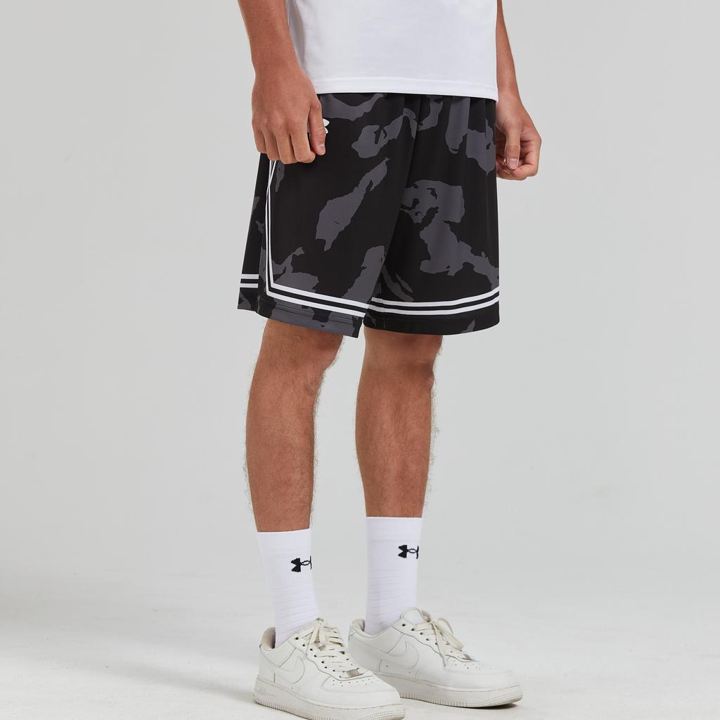 Under Armour Fitness Running Elastic Waist Sports Shorts Unisex Shorts Black 24500210-001