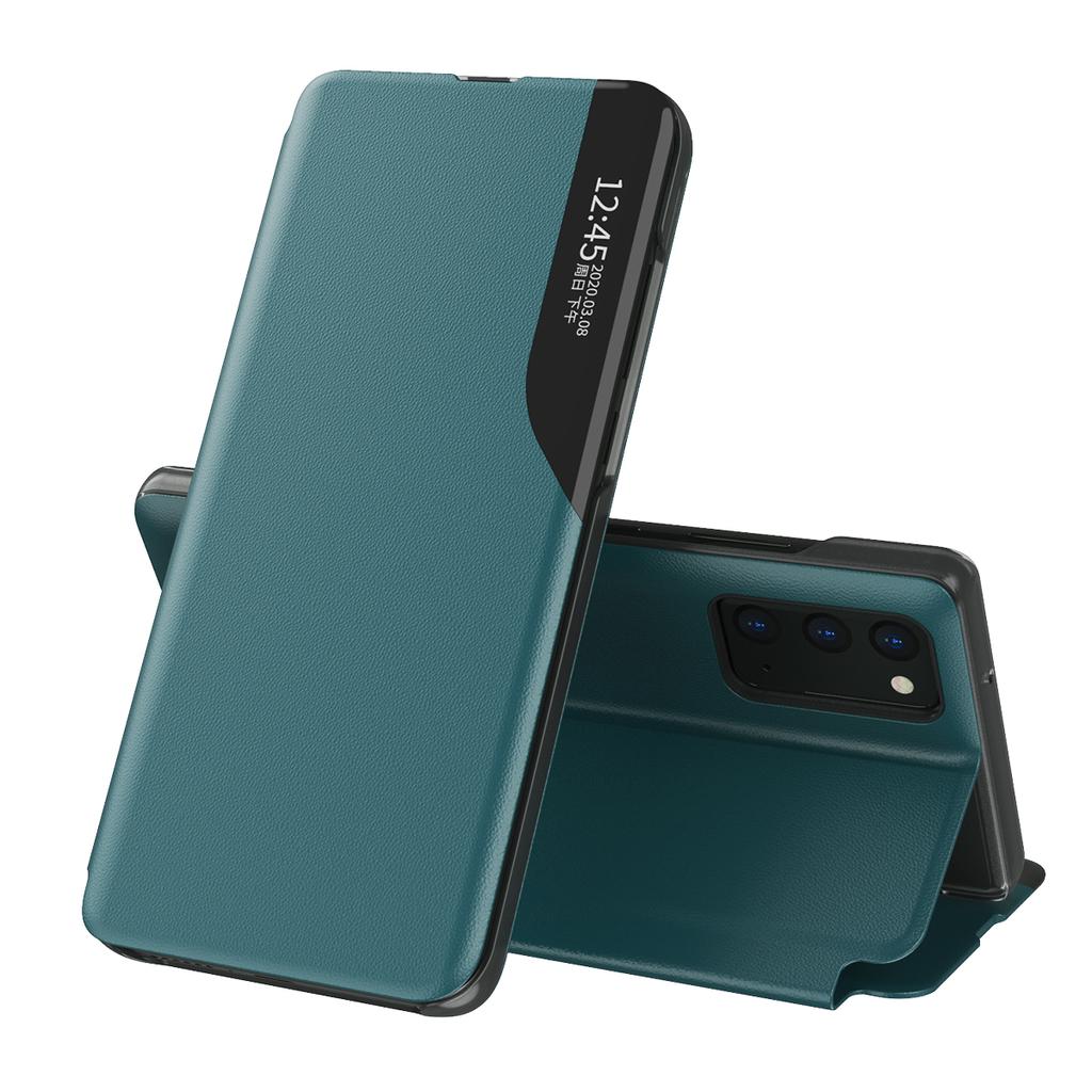 Intelligentes Flip-Case für Samsung Galaxy S25 S24 S23 Ultra S22 Plus Ständer Lederhülle für Samsung A16 A26 A36 A56 A06 A15 A55