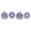 4Pcs Dishwasher Basket Roll Lower Basket Wheels For For Balay For Siemens For Neff 611475 00611475 Dishwasher