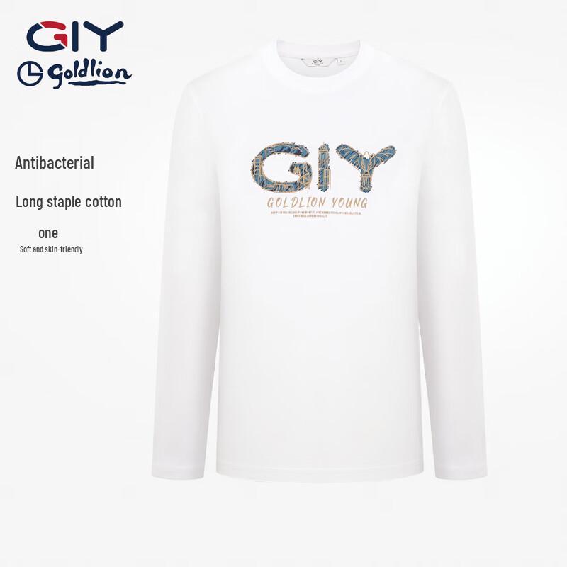 Goldlion GY Men s Heavyweight Long Sleeve Crew Neck T-Shirt 3XL