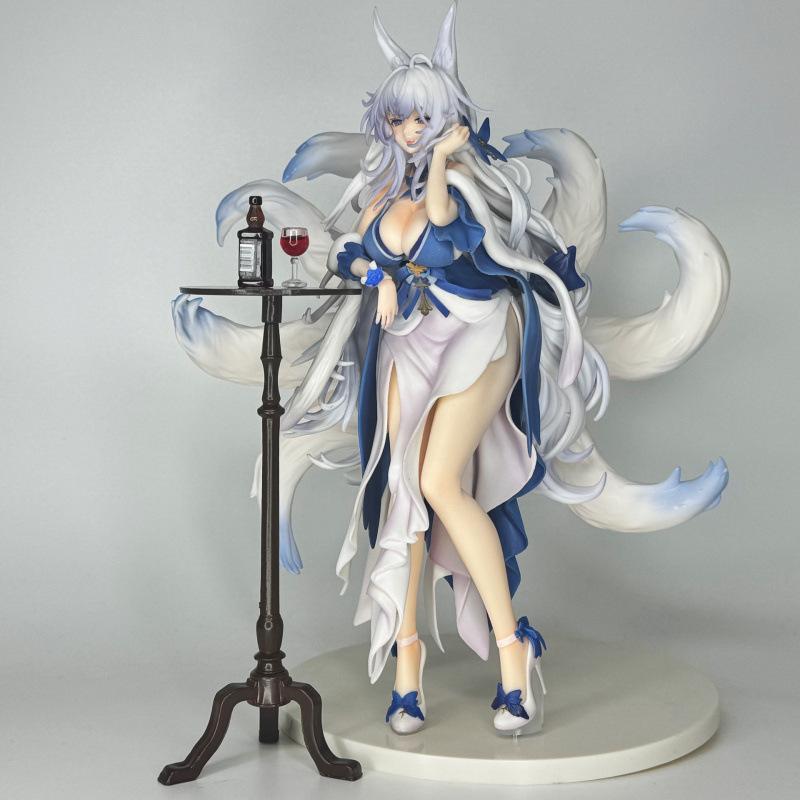 Blue Blue H Line, Shinano Misty Moon Ten Nights Figure, Beautiful Girl Series Model Ornament Trendy Toy Periphery