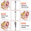 10PCS Earwax Removal Kit Ear Pick Set Earwax Remover Ear Spoon Earpick Ear Picker for Ear Massage Adult Ear Care Tools