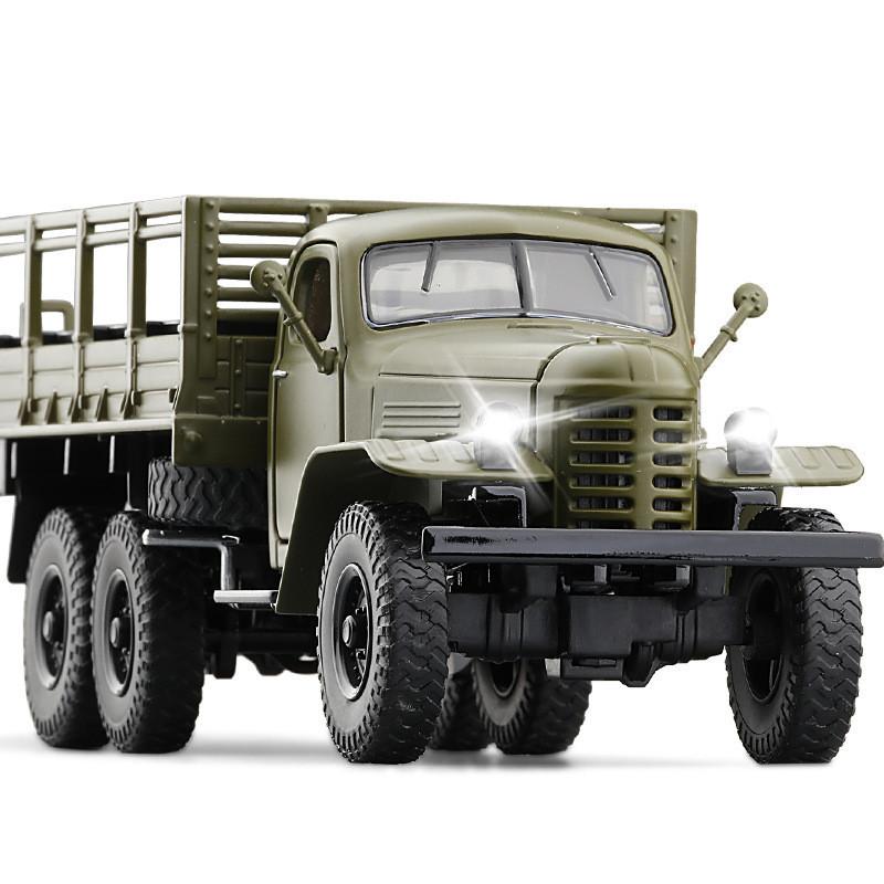 Alloy Faw Simulation Truck Model Children Toy With Sound And Light Functions