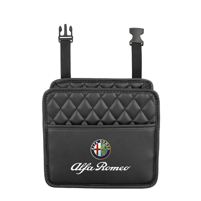 

Car Seat Back Storage Bag High Capacity Stowing Tidying Pocket For Alfa Romeo Giulietta GT 159 147 156 Mito Brera Giulia F1 Stel