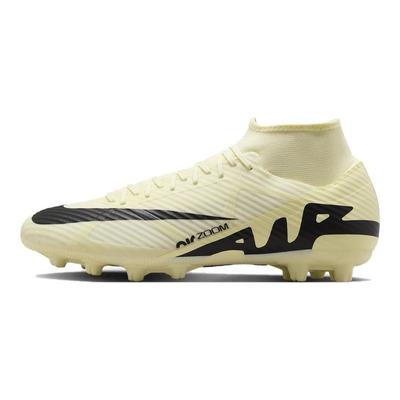 Mercurial Superfly 9 Round Toe Lace-Up HG (Rubber Short Studs) Soccer Shoes Unisex Soccer Shoes Yellow DJ5626-700