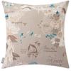 Suminoe Moomin Valley Map Cushion GR Cover, 45x45cm, 362-71659