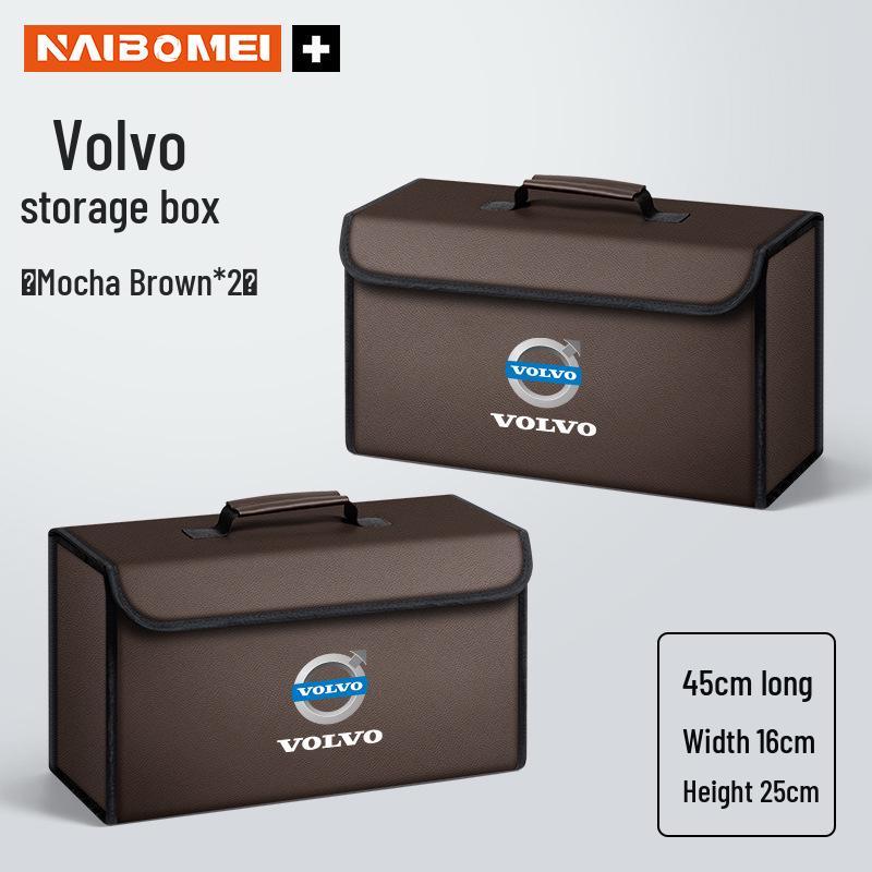 Car Trunk Storage Organizer for Volvo XC60 S60 XC90 S90 V40 V60
