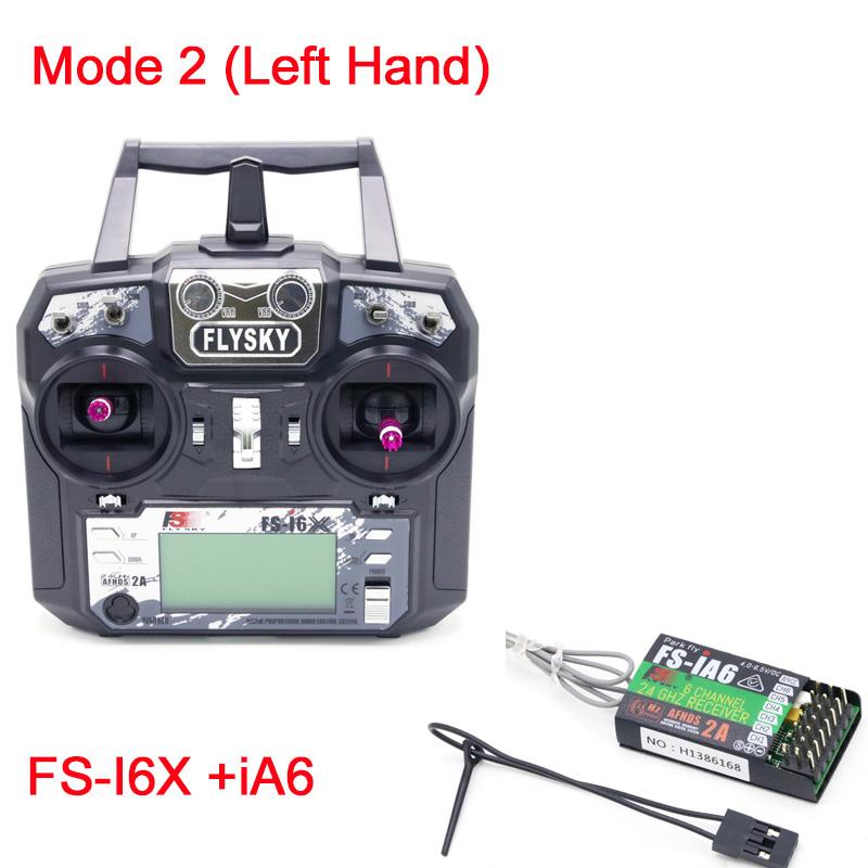 FLYSKY FS-i6X FS i6X 10kanálový 2,4GHz AFHDS 2A RC Vysílač s přijímačem X6B iA6B A8S iA10B iA6 pro RC FPV Závodní Dron Letadlo
