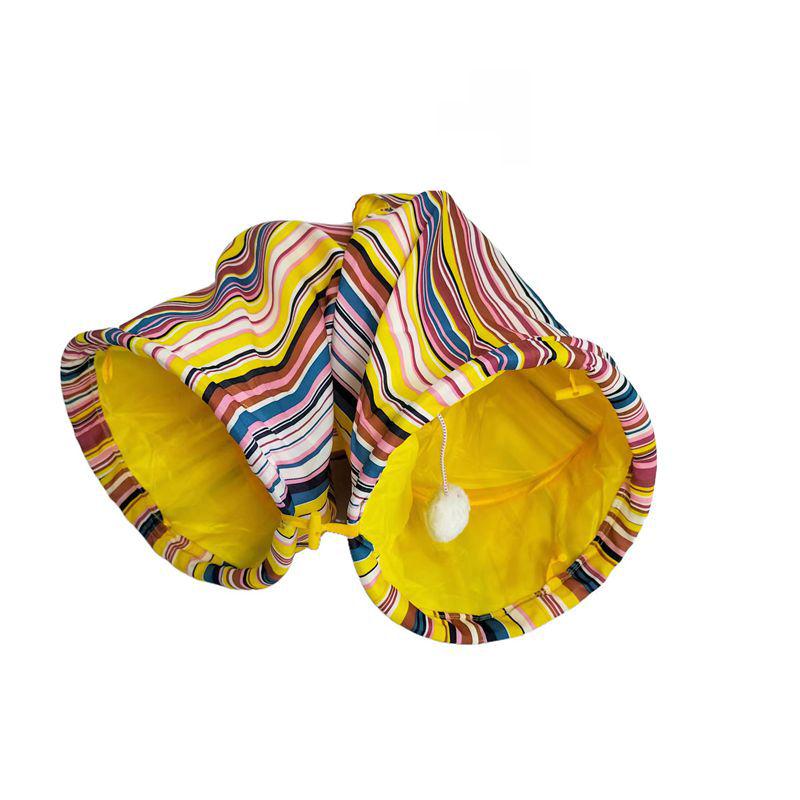 Foldable Cat Tunnel Teaser: Self-Entertainment & Decompression Toy